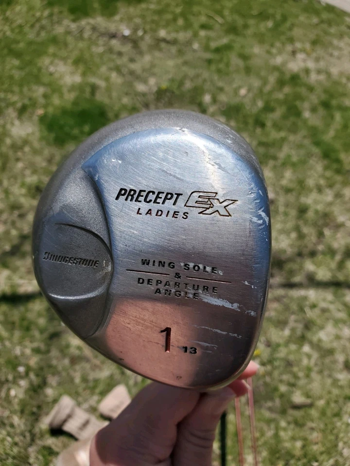 Juego de madera Bridgestone Precept EV (1-3-5) para damas con HC - grafito flexible para damas Foto 4 de 4