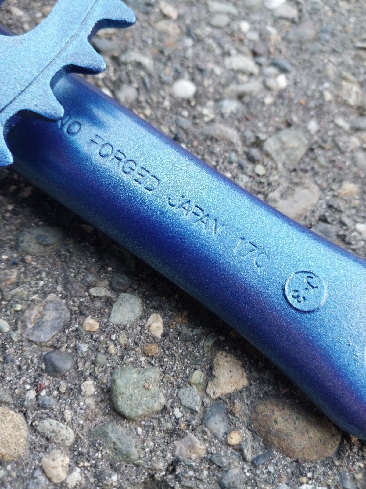 Vintage Old School 1980s Sugino 170mm Maxy Cross Aluminum Crankset BMX Japan