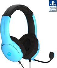 PDP AIRLITE Wired Stereo Gaming Headset Sony PlayStation 4, PS5 and Windows Bl