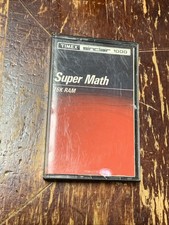 Timex Sinclair 1000 Super Math Vintage Computer Cassette Tape 16 RAM