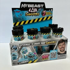 Mr Beast Lab Swarms Alpha Series Lot of 24 Incl 1 Ultra Rare 1 Panther No Repeat