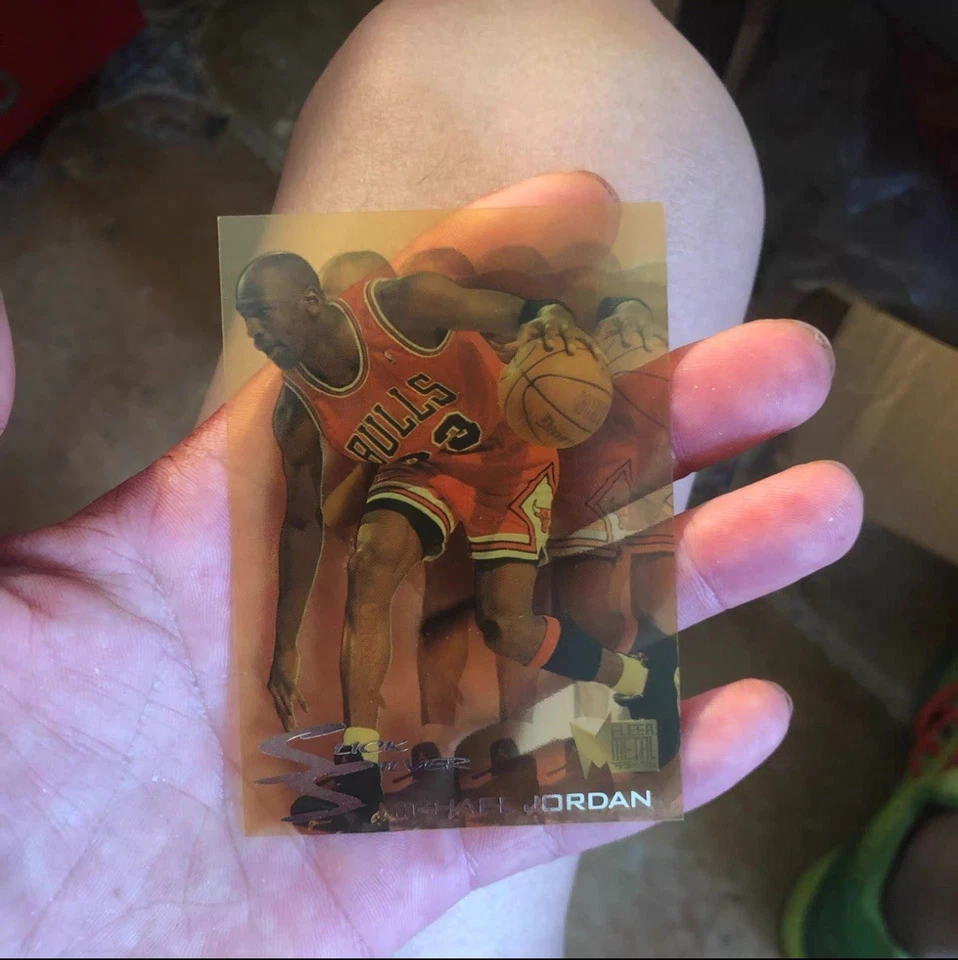 1995-96 Fleer Metal Slick Silver #3 Micheal Jordan from 1st to 10th，lot，set - image 3 of 4