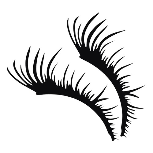 Car Eyelashes for Headlights Cart Sticker Accessories Sticker - Foto 12 di 12