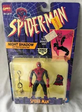 Vintage Spider-Man: The Animated Series Spider-Man (Night Shadow) Toybiz 1995