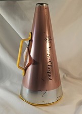 Veuve Clicquot Megaphone Container/Ice Bucket RARE Some Please Read Description