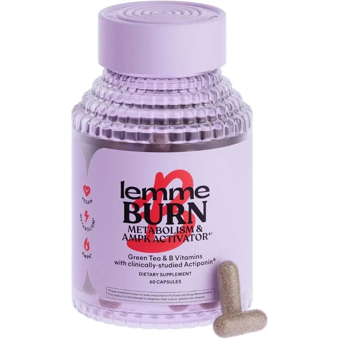Lemme Burn Metabolism and Fat-Burning Capsules For Adult - 60ct