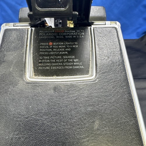 Vintage Polaroid SX-70 Land Camera Sonar One Step Not Tested No Reserve!!! - Picture 4 of 13