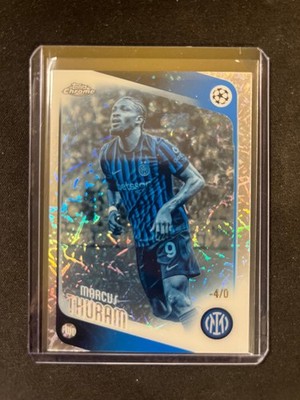 2025-26 Topps UCC Chrome Frozenfractor #48 Marcus Thuram - Inter Mailand -4/0