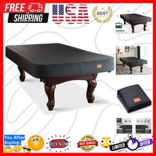 Heavy Duty Leatherette Billiard Pool Table Cover, Waterproof  Tearproof Cove...