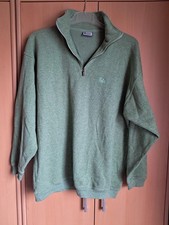 WIND Sportswear Herren Pullover XL Grün aus Baumwolle / Polyester