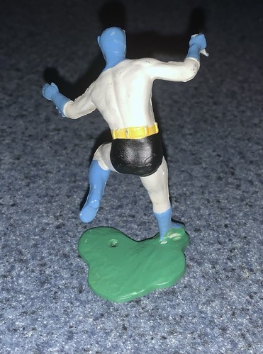 Vintage 1966 IDEAL DC Comics Batman Justice League Playset 3" Plastic Figure VGC - Picture 6 of 24