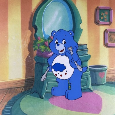 CARE BEARS animation cels Vintage Cartoons 1980 s Production Art Anime Art I5