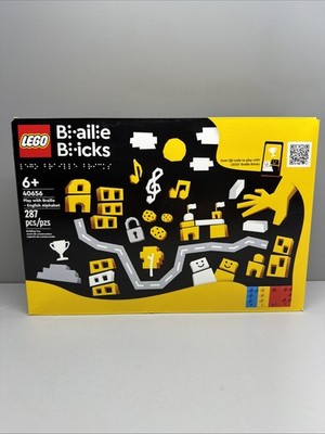 Lego Braille Bricks 40656 Play with Braille ENGLISH Alphabet Box New Sealed