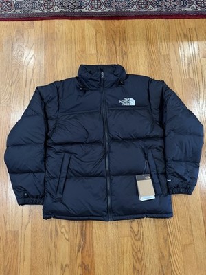 NEW The North Face Mens 1996 Retro Nuptse 700 Down Puffer Jacket Black Large Men