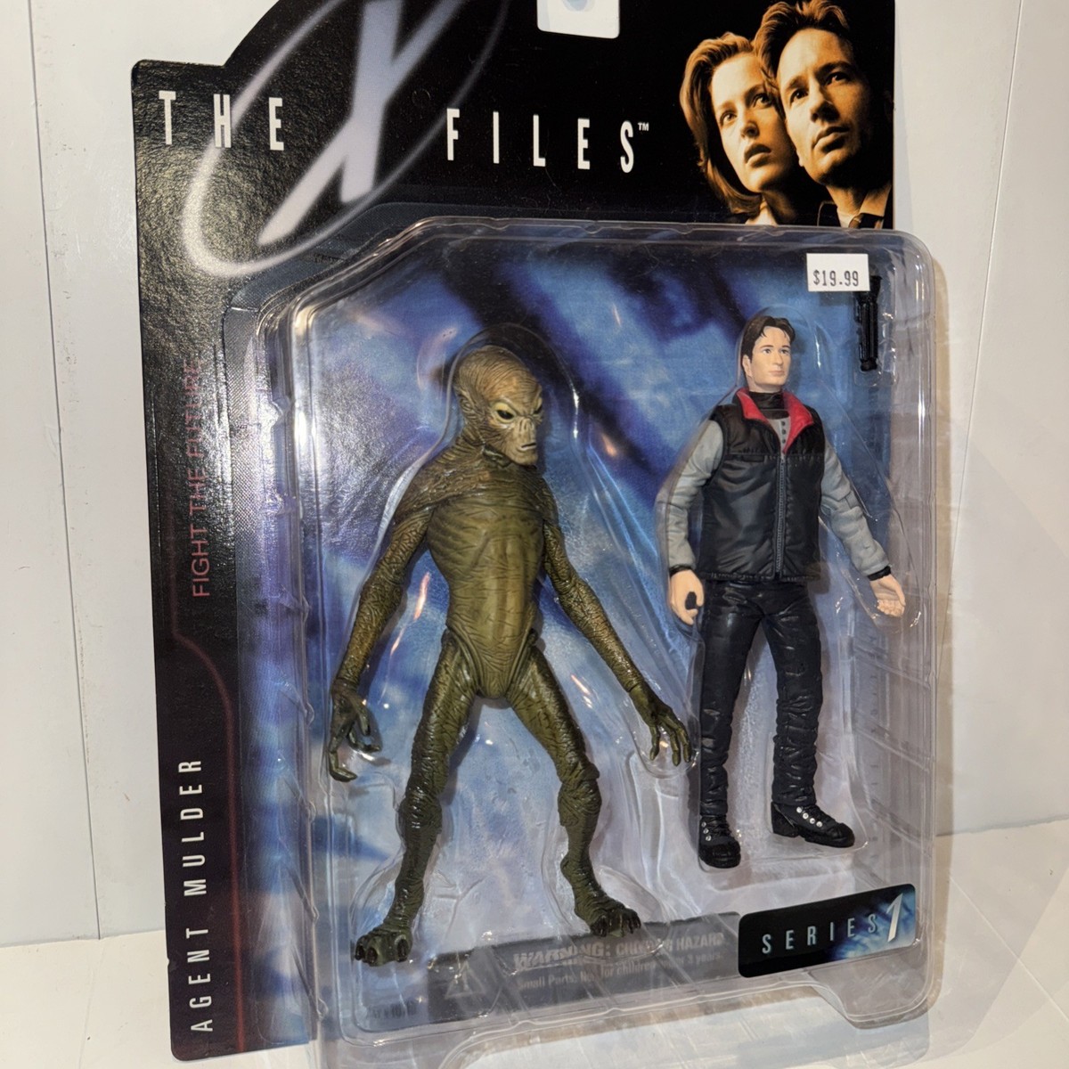 FUTURE LABORATORIES フィギュア X-Files Agent Mulder with Alien Fight The Future Series 1 Action
