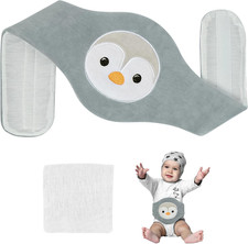Colic Relief for Babies Belt, Clay Particles Heated Tummy Wrap, Reusable Thermal