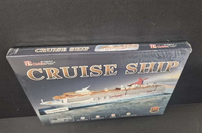 CubicFun 3D Puzzle Ship-Carnival Cruise Ship series NIB - Image 3 of 4