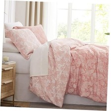 Oversized King/California King Duvet King / California King Paisley Coral Haze