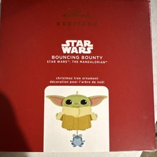 Hallmark Keepsake Star Wars Mandalorian The Child Hanging Ornament  2020
