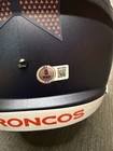 Patrick Surtain II Broncos Signed Replica Football Helmet. Beckett Auth. — photo 4