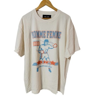 Homme + Femme Tee Shirt Champion Du Monde Boxing Graphic Print Mens XXL