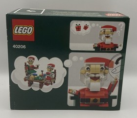 New LEGO Santa Seasonal Holiday Christmas Gift Set Retired 40206