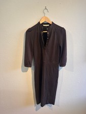 Diane Von Fustenburg Black midi dress size 2