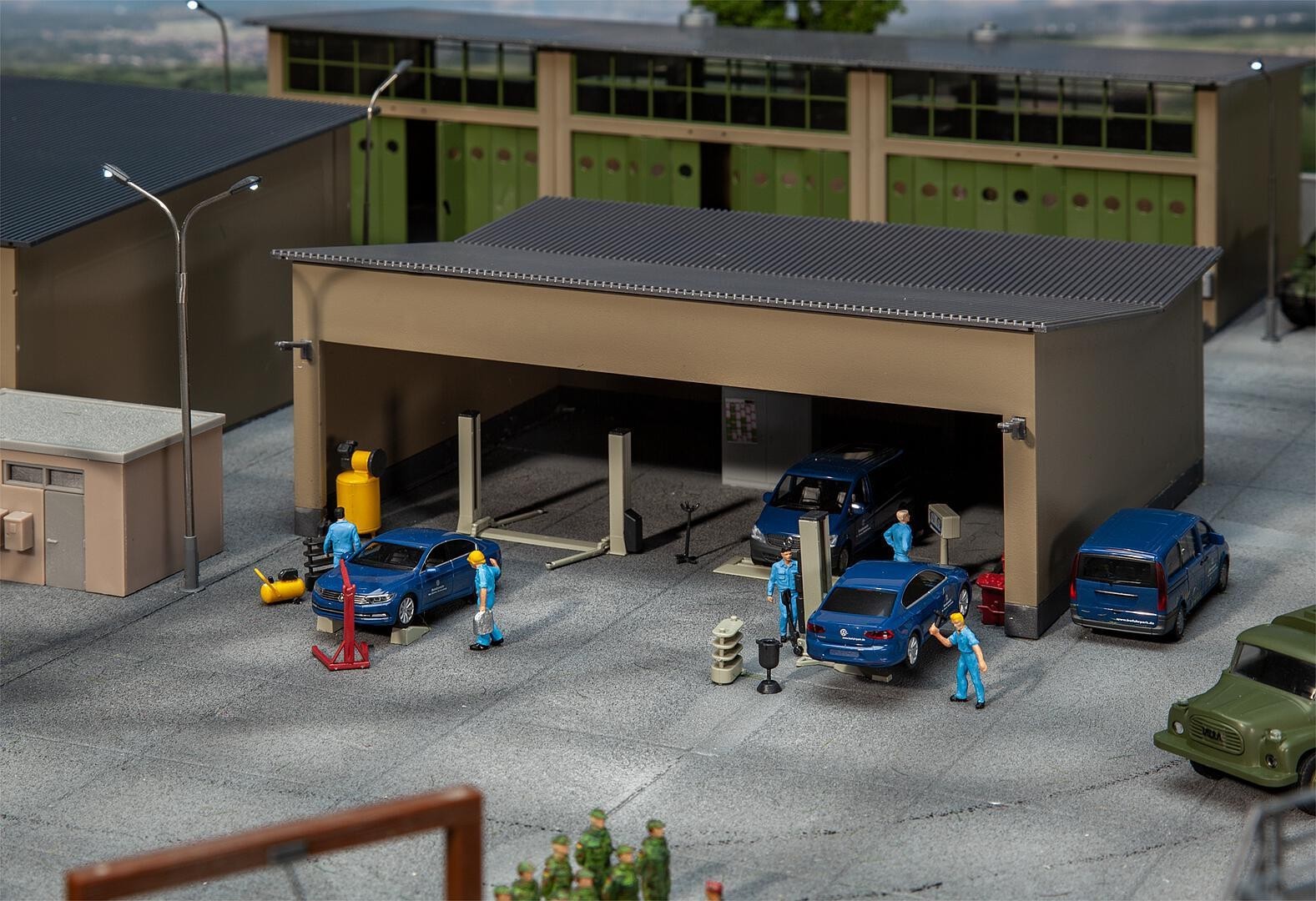 Faller H0 144104 Building Vehicle Shelter