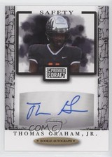 2021 Sage Premier Draft Auto Thomas Graham Jr #A127 Auto 2b2