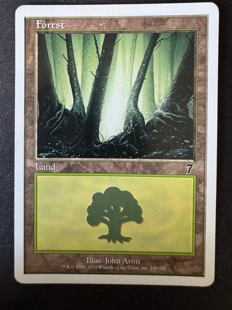 Forest (330) - Seventh Edition - MTG