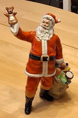 Royal Daulton Santa Claus HN 2725 No. 12 Fine Bone China Tableware Decor - 1981