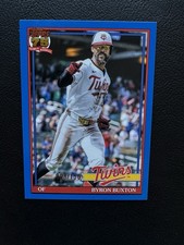 2026 Topps 75 Series 1 Byron Buxton #T91-92 Topps 1991 Blue Foil /150