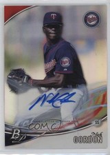 2016 Bowman Platinum Top Prospects Auto Nick Gordon #TPA-NG Auto 1g5