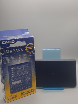 Casio Data Bank DC-2100ER Taschenrechner Organizer mit OVP Vintage
