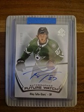 Riley Tufte 2021-22 SP Authentic Future Watch Auto RC #/999 Dallas Stars Autogra