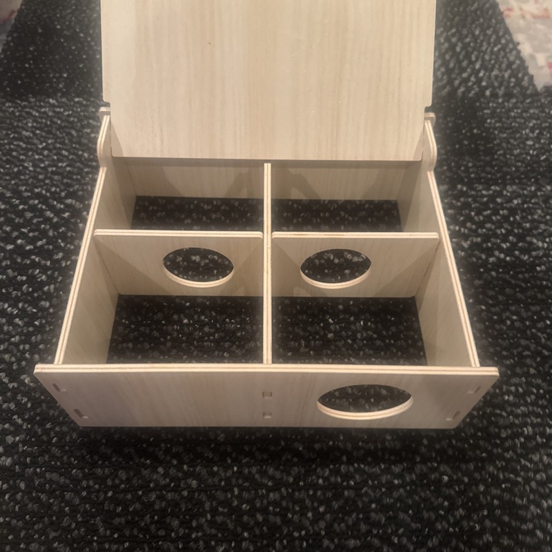 BNNU Wooden Hamster House For Cage