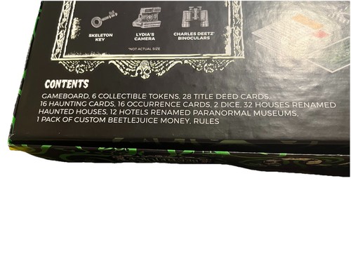 Monopoly Beetlejuice Collector's Edition EUC - MISSING DIRECTIONS - Picture 10 of 10