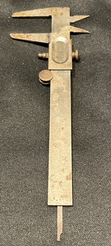 Vintage Steelcraft 7.5” Vernier Caliper Made in Germany Made Great Steel Tool