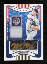 2024 Panini Stars and Stripes Black Gold 13/50 Mason Nichols #SM-MN Auto 15eu