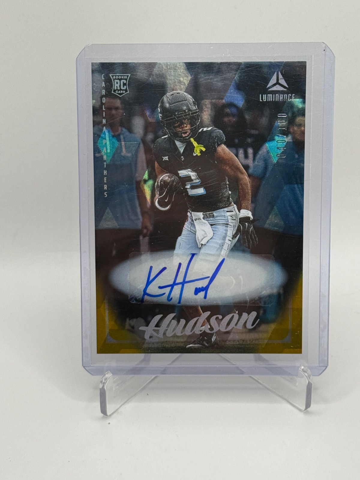 2025 Panini Luminance Rookies Kobe Hudson #169 Autographs /700 (AU, RC)