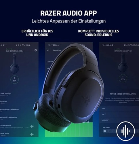 Razer Barracuda X Casque Gaming Noir - 2,4 GHz, Bluetooth 5.2, 3,5- - Photo 4/4