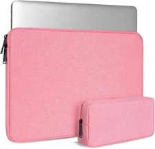 15.6 Inch Pink Sleeve Case for Lenovo IdeaPad 3 3i, ThinkPad E15, Yoga 7i Laptop