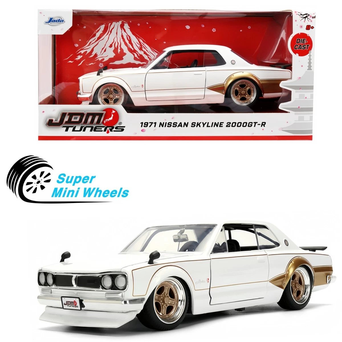 Jada Toys Nissan White Diecast & Toy Vehicles for sale | eBay