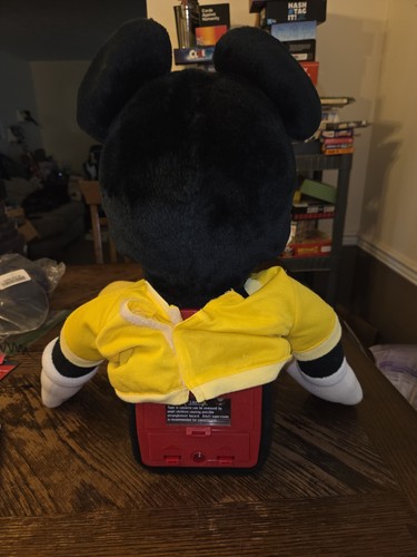 Worlds Of Wonder Talking Mickey Mouse Tested Works Red Decrepition - Picture 4 of 9