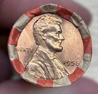 LINCOLN WHEAT CENT ROll 1909-1958 With 1958  AU/ BU Wheat Ender. (W-254)