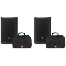 JBL PRX915 Powered Speaker Package With Bags