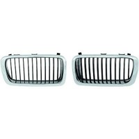 Diederichs 1242040 KüHlergitter, Frontgrill Rechts FüR BMW 7 (E38) 1994-1998