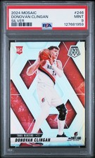 2024 PANINI MOSAIC SILVER #246 DONOVAN CLINGAN PSA 9
