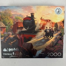 Harry Potter Hogwarts Express 2000 Piece Puzzle Thomas Kinkade Studios NEW