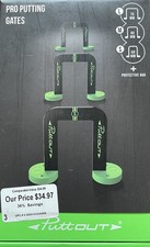 NEW PuttOUT Golf Pro Putting Gates Putt Practice 50-70 MM Adjustable Targets